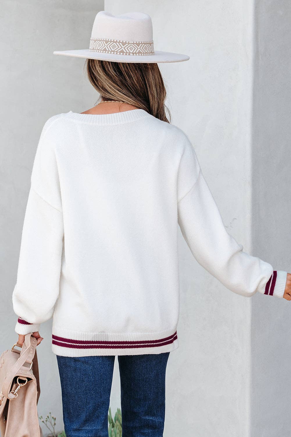 LALA LOO - Venta al por mayor Jersey de punto - Mujer - Jersey Bordado Western See You Cowboy17