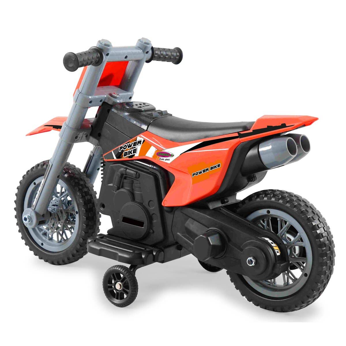 mhw24 - Wholesale Bike/Scooter - Kids - Ride-on motorcycle power bike orange 6V5