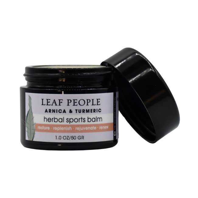 Fresh Arnica & Turmeric Herbal Sports Balm for wholesale by Leaf People