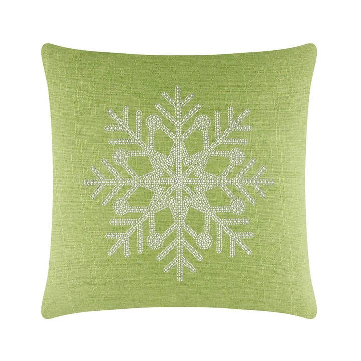 Sparkles Home - Wholesale Throw/Decorative Pillow - Rhinestone Snowflake Pillow31