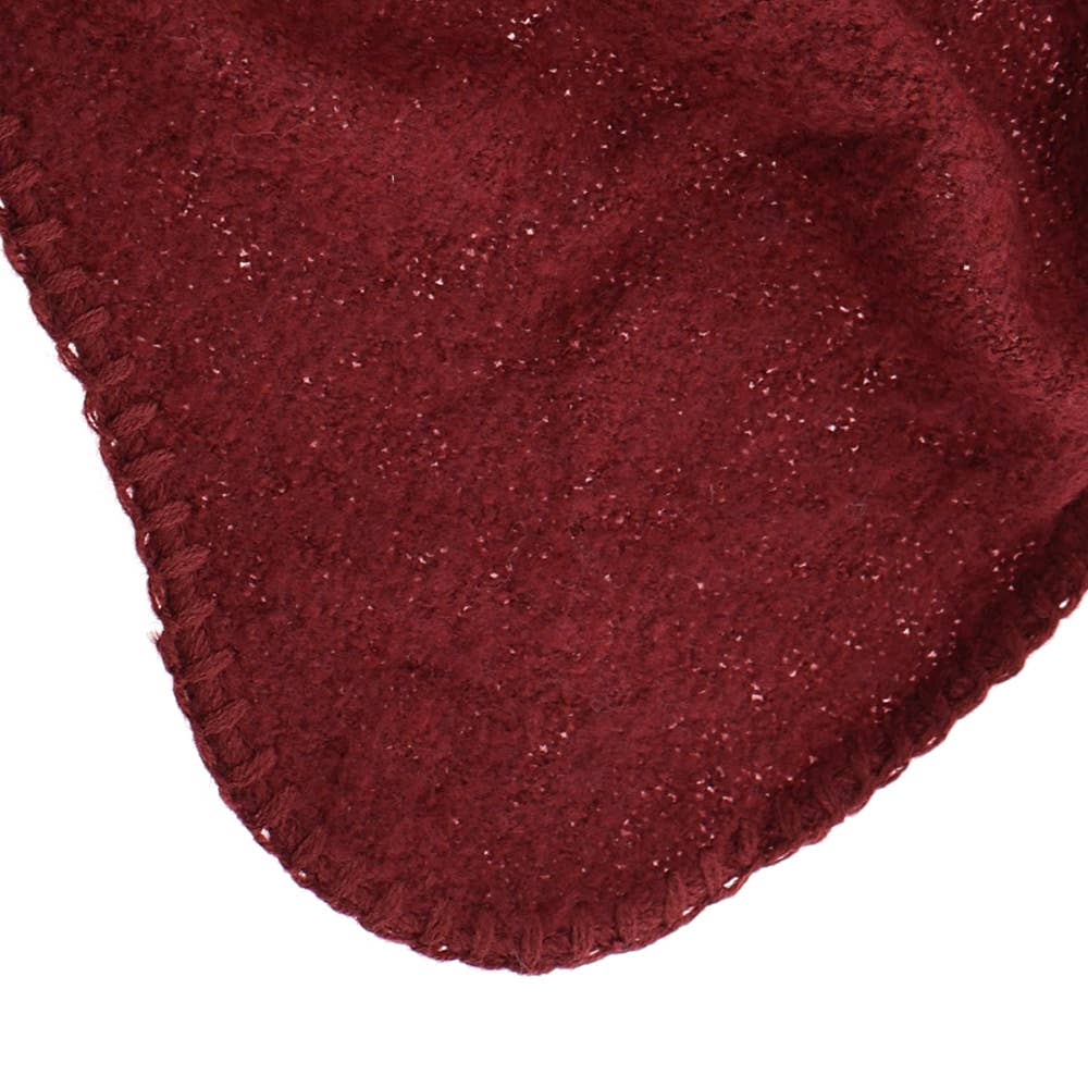 LOT83 – Großhandel Schal – Damen – Sjaal Nina - Bordeaux3