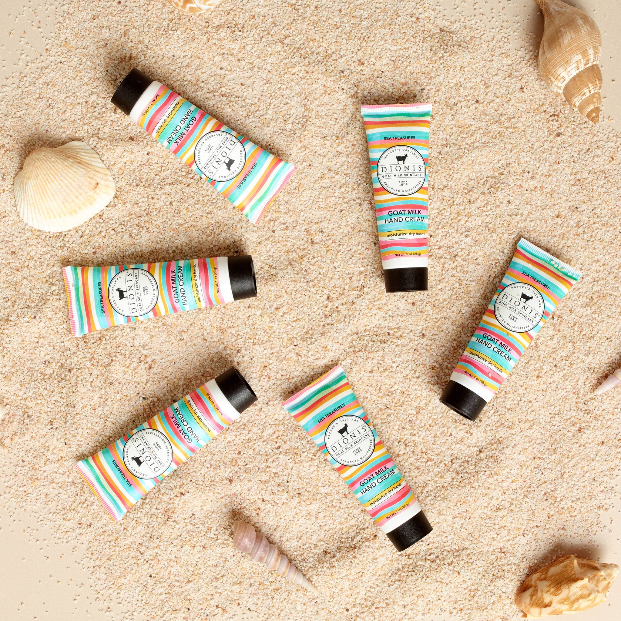 Dionis Goat Milk Skincare - Wholesale Hand Cream/Lotion - Dionis Sea Treasures Goat Milk Hand Cream, 1oz (6ct)3