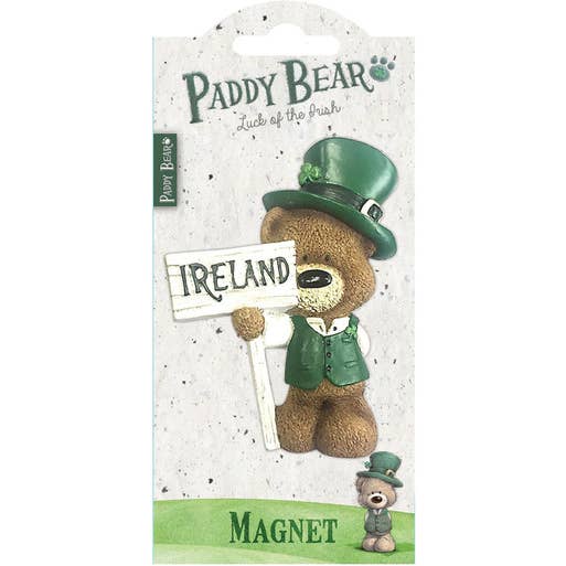 Imán de Resina Paddy Bear Irlanda para venta al por mayor de Dublin Gift Company