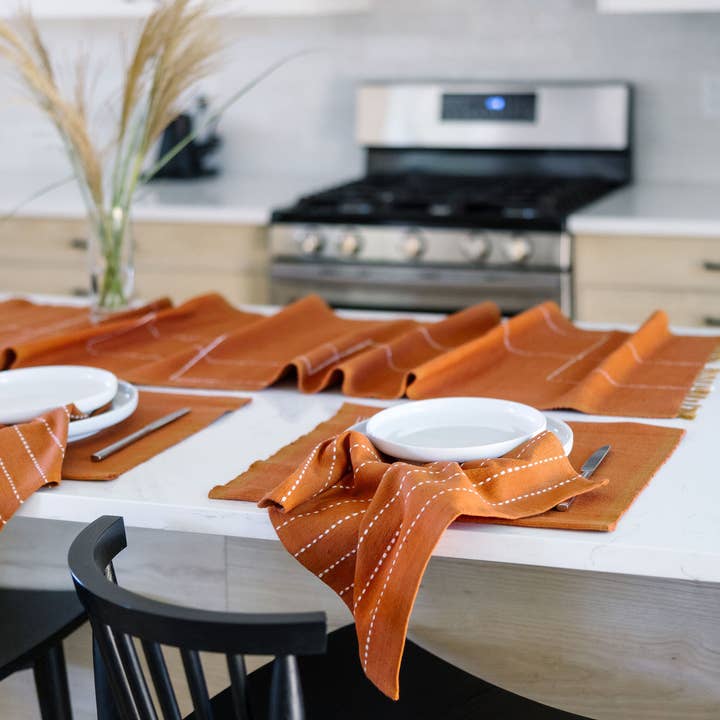 Sabahar - Wholesale Table Runner - Rift Valley Handwoven Ethiopian Cotton Table Runner10