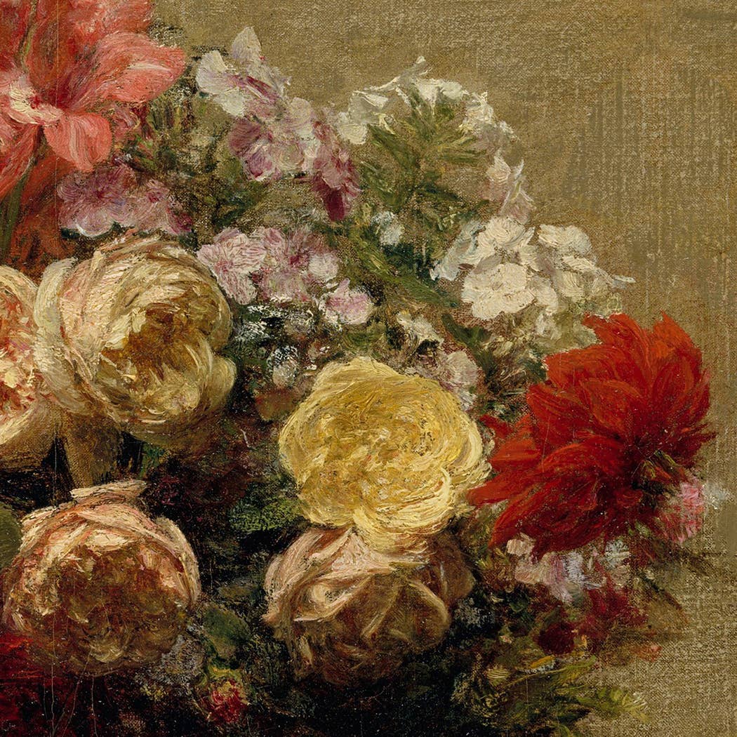 Madison Bay Co. - Historical Home Decor Reproductions - Wholesale Art Print - Summer Flowers Vintage  Painting Print on Canvas3