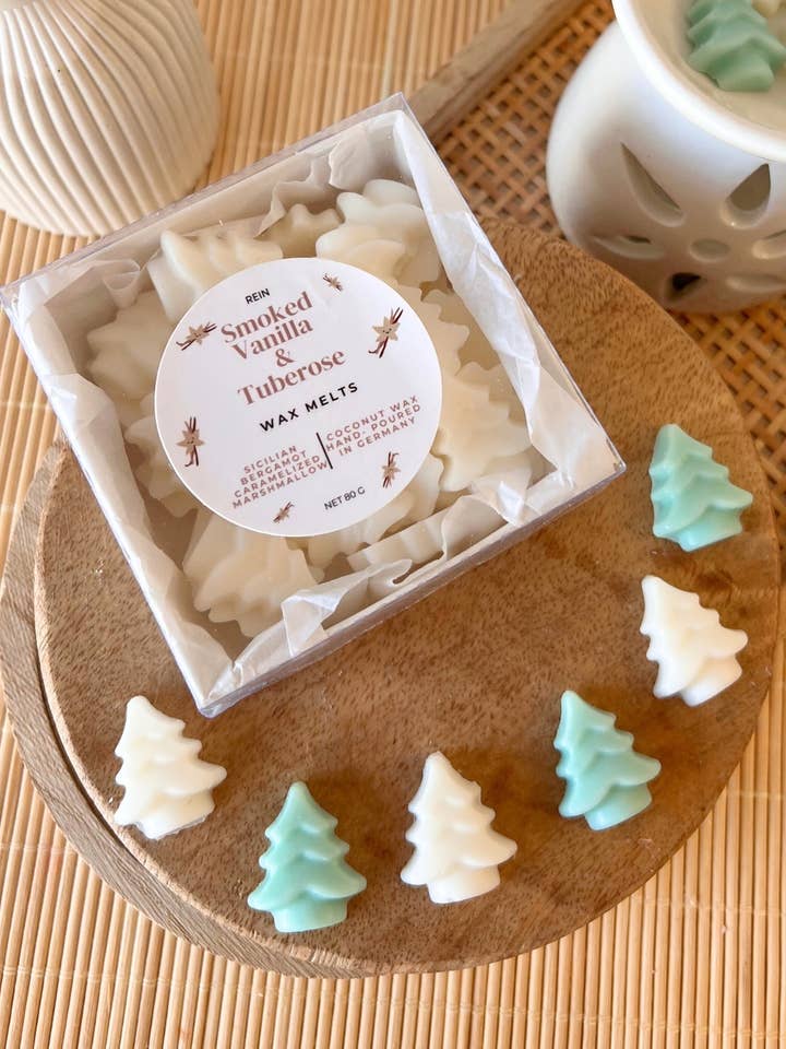 Shimmery Christmas Tree Soy Wax Melt, 80 g for wholesale by Studio Rein