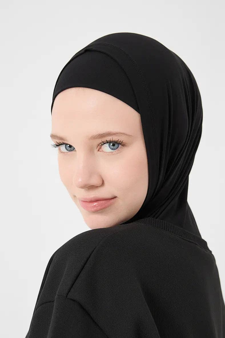 Akoya Hijabs – wholesale Hijab – Women’s – Instant Two-Piece Sandy Hijab0