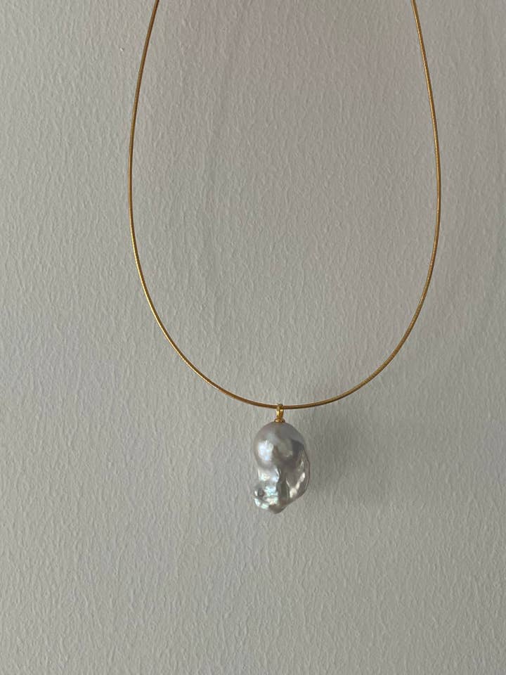 BECCA Baroque pendant necklace for wholesale by ZEN&CO Studio