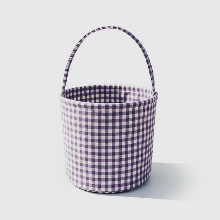 Cesta de Pascua de Vichy para Niños y Niñas - Morado para venta al por mayor de Morxy LLC