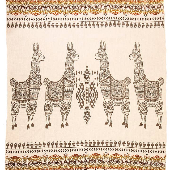 EcuaFina - Wholesale Throw Blanket - Ecuadorian alpaca blanket | native blanket | Alpaca Brown