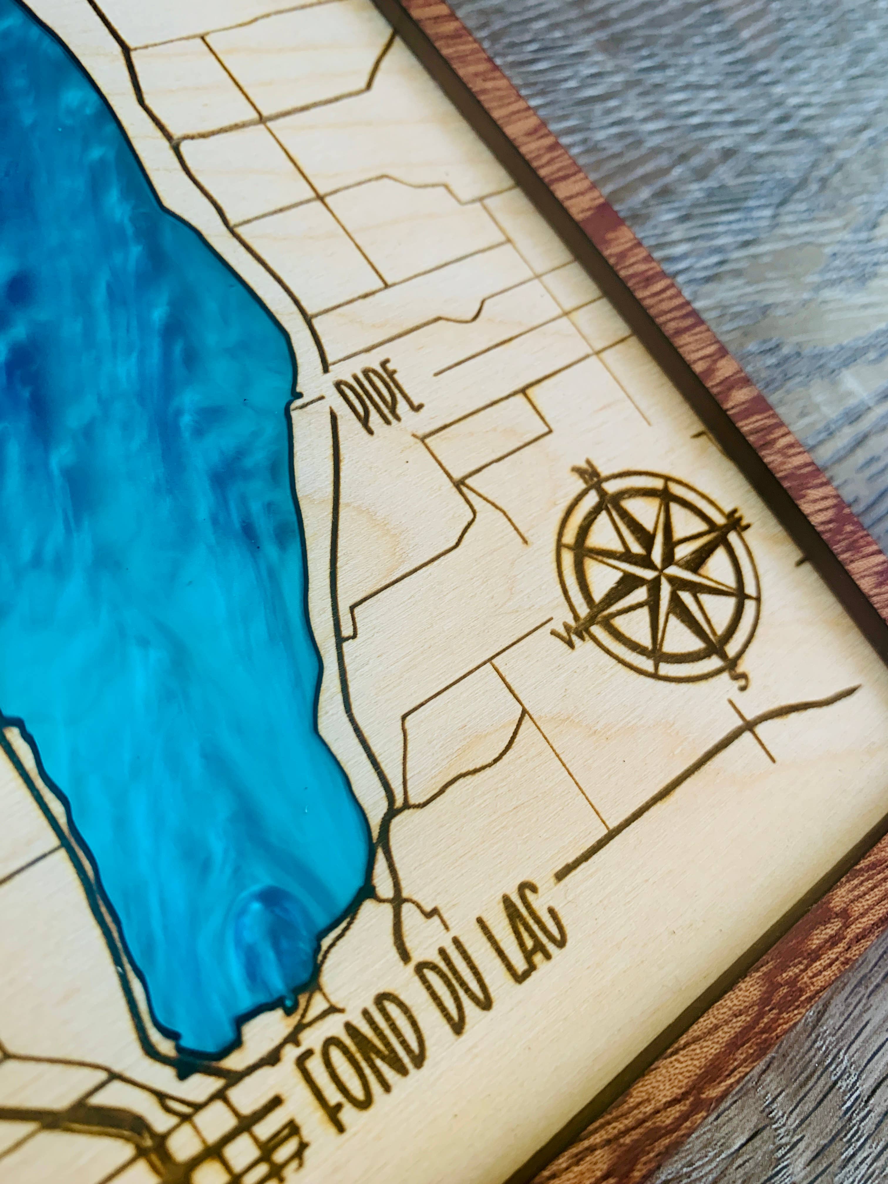 SJ Imaginations - Wholesale Map - Custom lake or city maps3