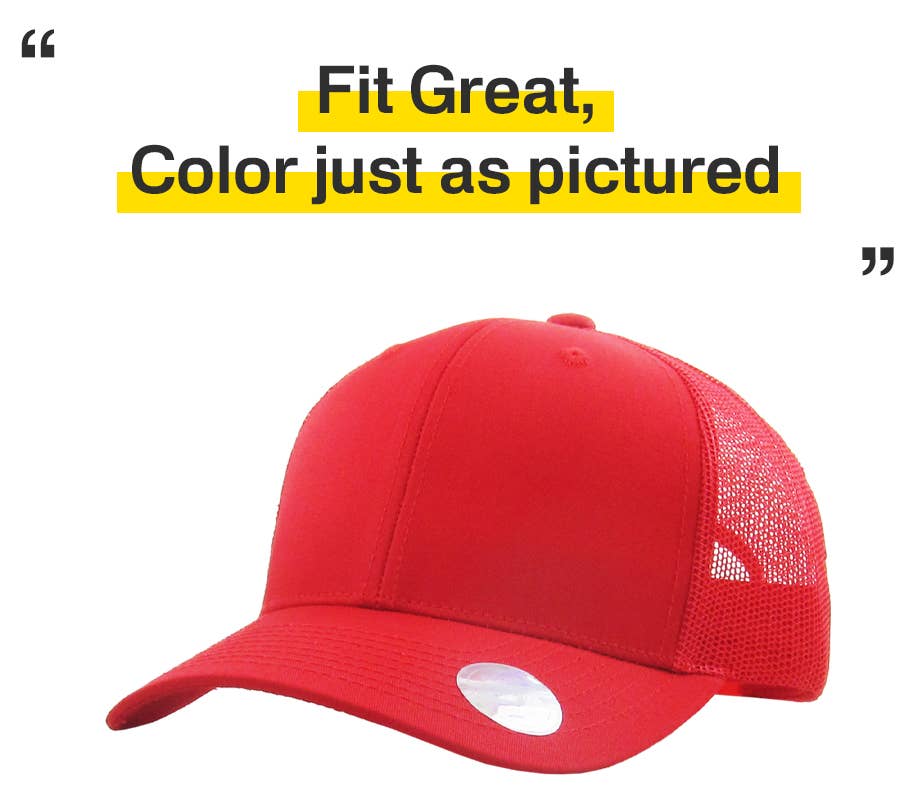 KBETHOS - Wholesale Trucker Hat - Unisex - CLASSIC 6 PANEL MESH BACK64