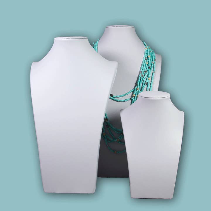 kadopapier.net - Wholesale Jewelry Stand & Display - Nappa neck display, sleek