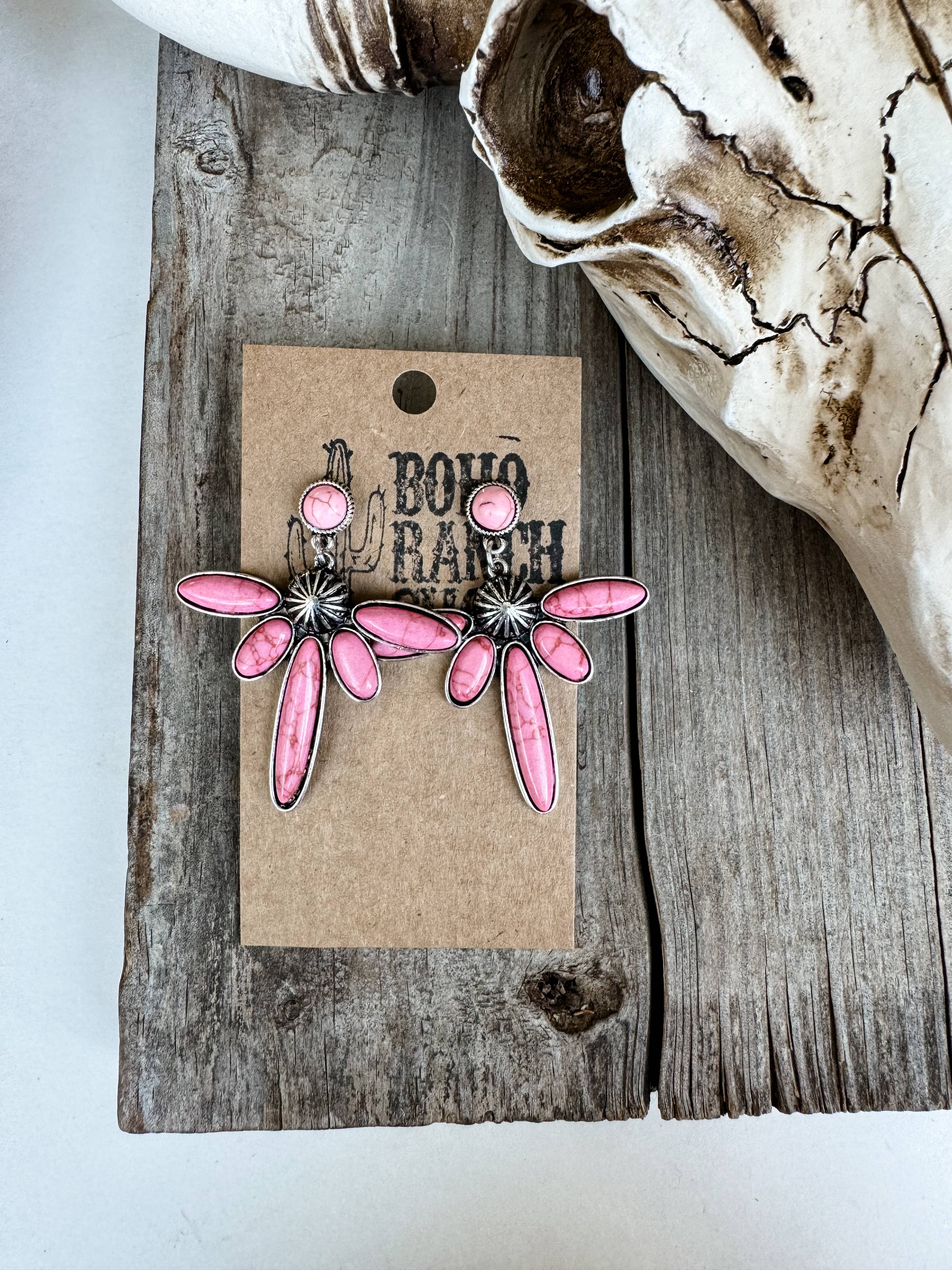 Boho Ranch Shop - Wholesale Stud/Post Earrings - Thunderbird Stud Western Earrings4