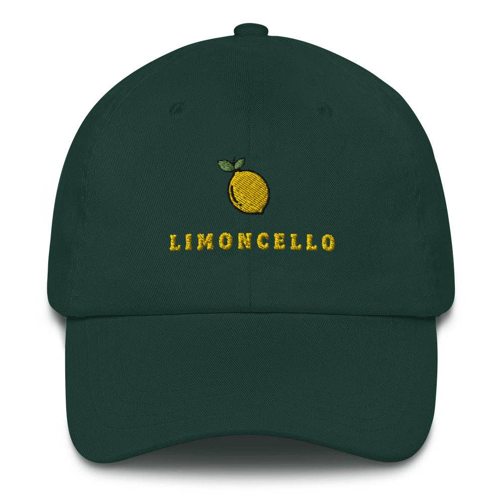 The Refined Spirit - Vendita all'ingrosso Cappellino da baseball - Unisex - Cappellino Limoncello ricamato in stile dad hat1