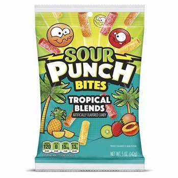 SOUR PUNCH TROPICAL BITES for wholesale by Gotta Get It Gifts