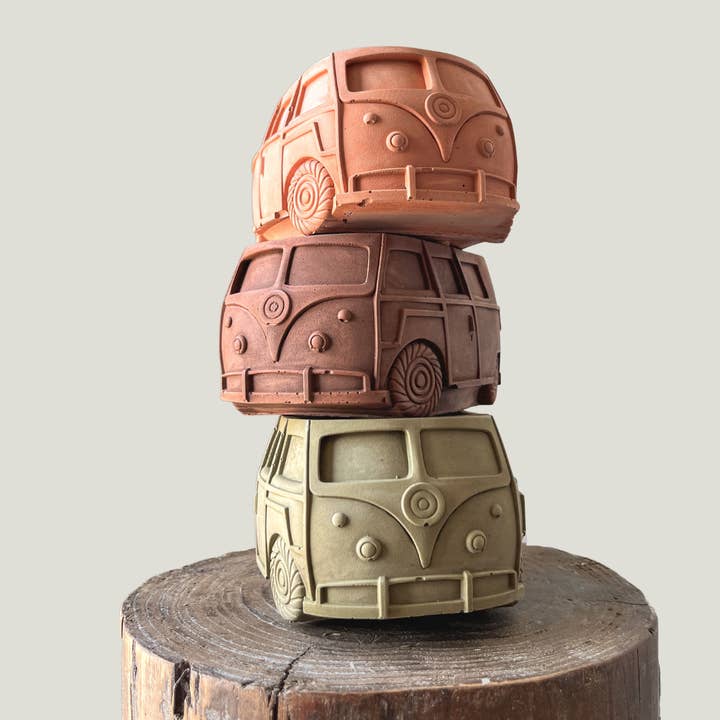 My Terracotta Home - Wholesale Plant Pot - VW Bisop Bus Planter