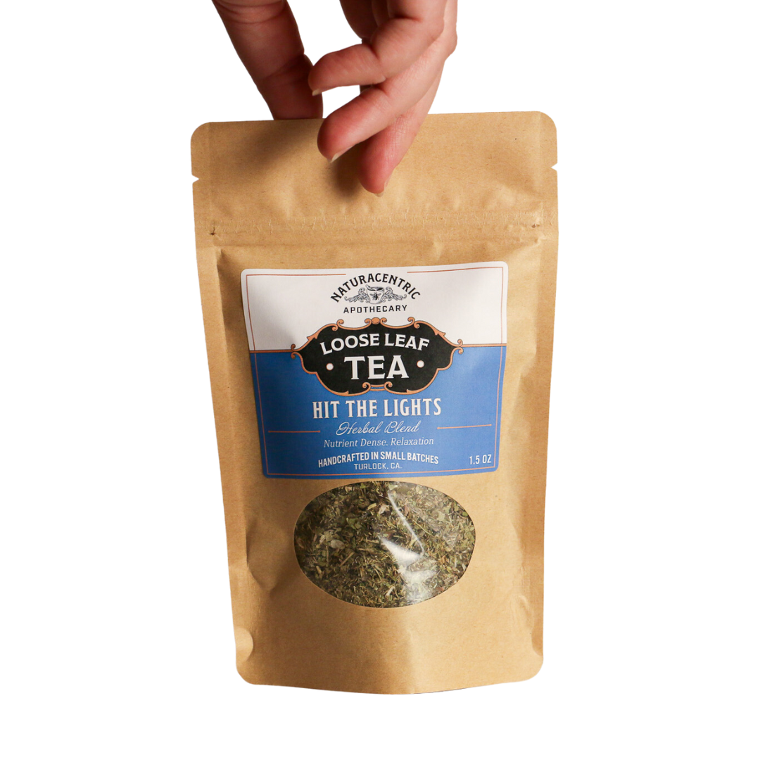 Naturacentric - Wholesale Loose Tea - Hit the Lights Loose Leaf Tea (Sleepy Tea)1
