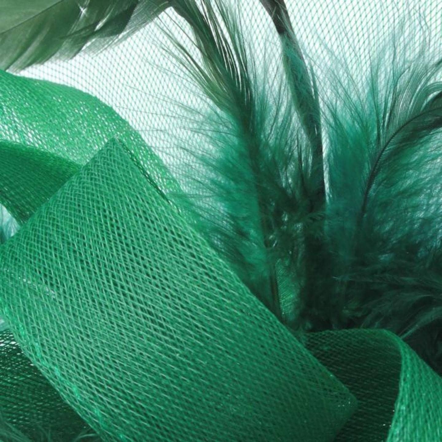 Topkids Accessories - Wholesale Fascinator Hat - Women's - Large Fascinator Headband Hair Band Feather Fascinator Hats Looped Net Wedding Hats Bridal Hats Cocktail Hats Royal Ascot Hats On Aliceband for Women, Ladies, Girls2