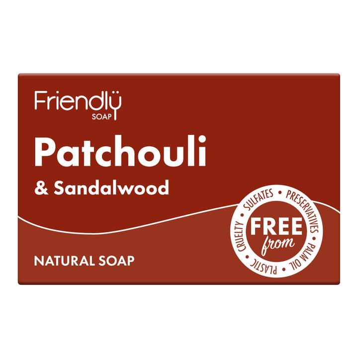 Friendly Soap - Wholesale Bar Soap - Patchouli & Sandalwood Eco Friendly Soap Bar