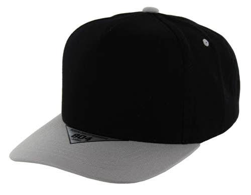 Zion Brand - Wholesale Baseball Cap - Unisex - BLANK COTTON 5 PANEL SNAPBACK BALL CAP9