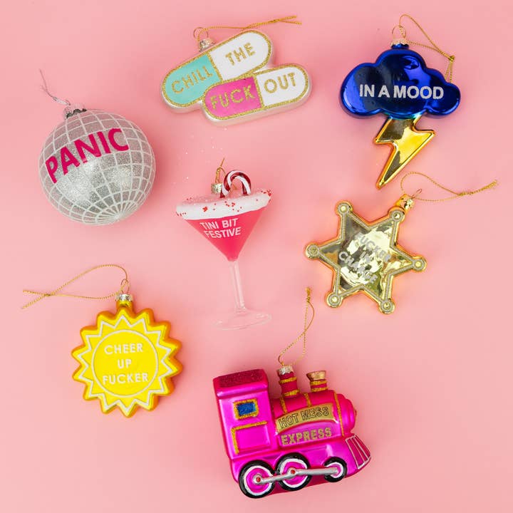 Chez Gagné - Wholesale Ornament - Panic - Disco Ball - Glass Blown Holiday Ornament3