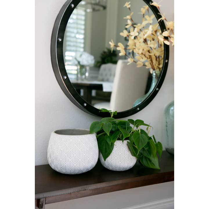 8 in. Mirkwood Planter (6 Per Case) for wholesale by Jackson Pottery