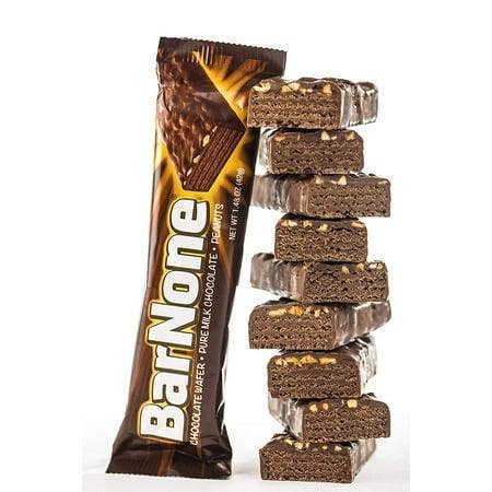 Long Island Candy Factory - Vente Friandises enrobées de chocolat - Bar None Barre de Chocolat 24 Unités Plateau de 1,48 Once0
