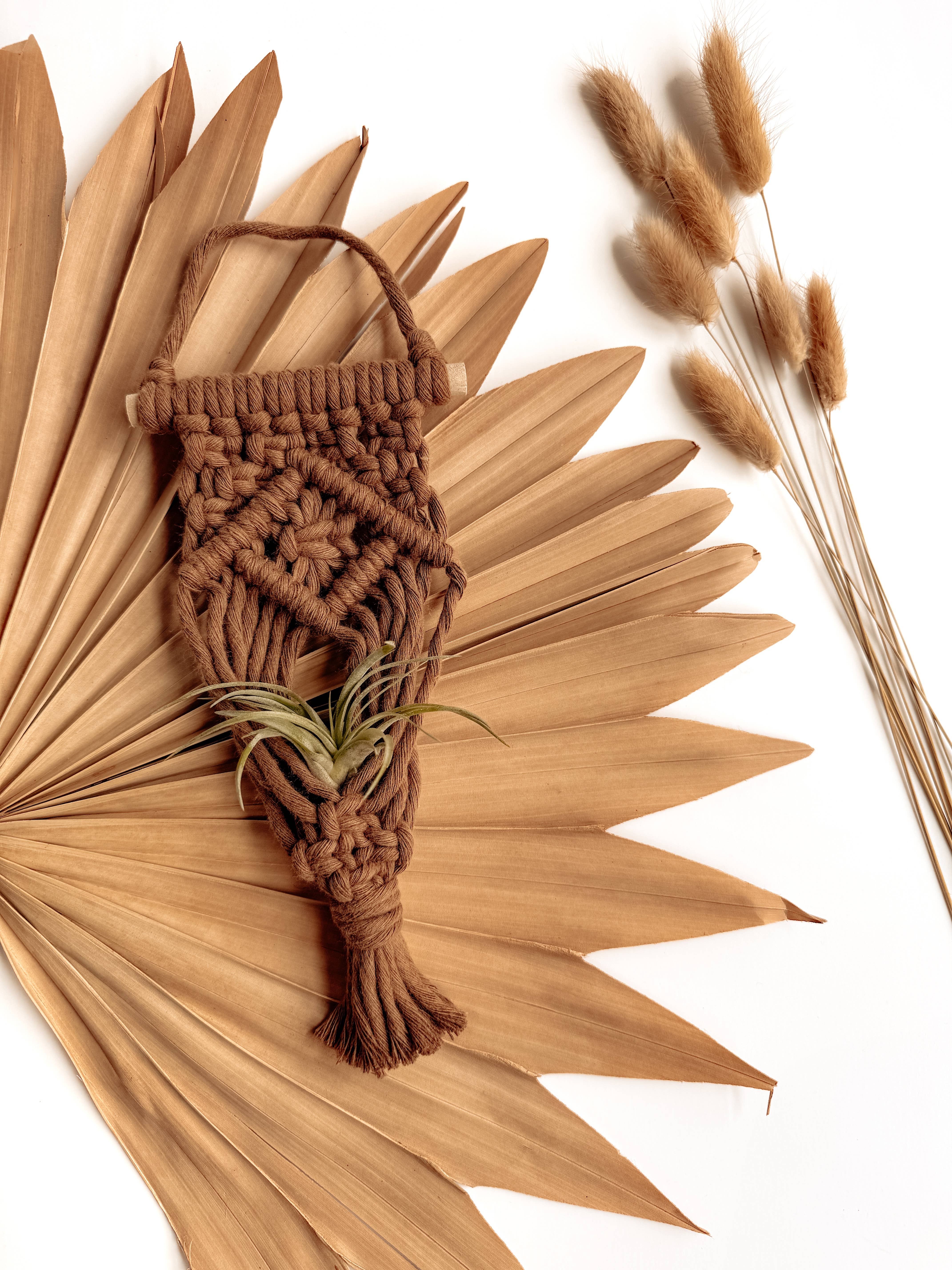 Meraki The Studio Co. - Wholesale Hanging Planter - Air Plant Hanger | Macrame Planter Holder | Boho Home Decor2