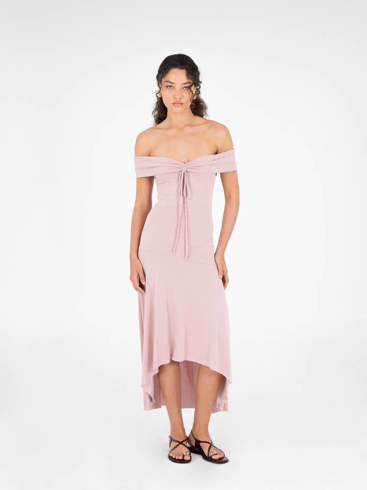 CARMEN SAYS - Wholesale Dress - Women's - Vestido de Intimidad Rosa