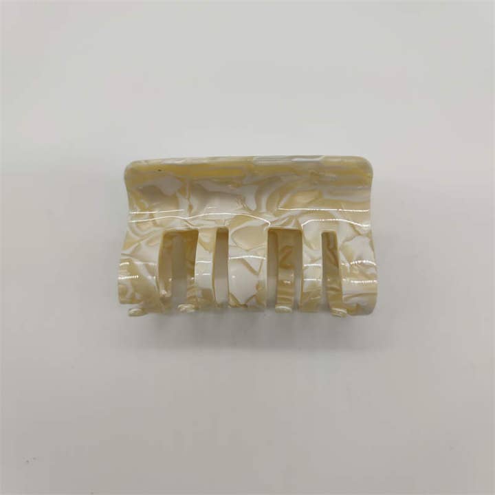 blush & bubbly - Wholesale Hair Clip - Women's - Acetate Claw Clip, Eco Friendly Hair Claw Clip