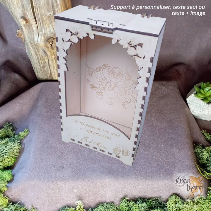 Caixa de moldura para fotos personalizável por atacado de Creatigre