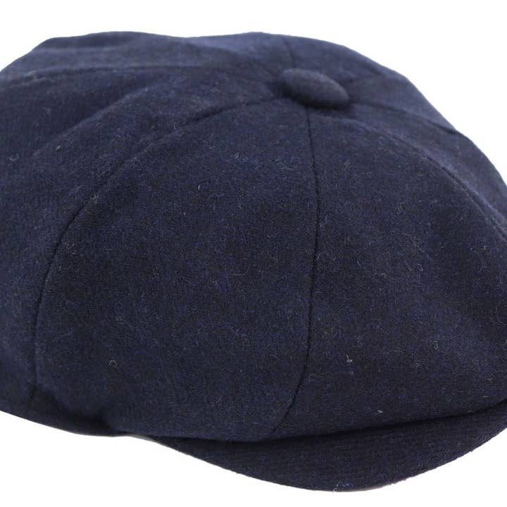 Infinity Leather (Upperclass Fashions Ltd) - Venta al por mayor Gorro de estilo colegial - Hombre - Gorra de Panadero de 8 Paneles Newsboy Peaky Blinders para Hombre