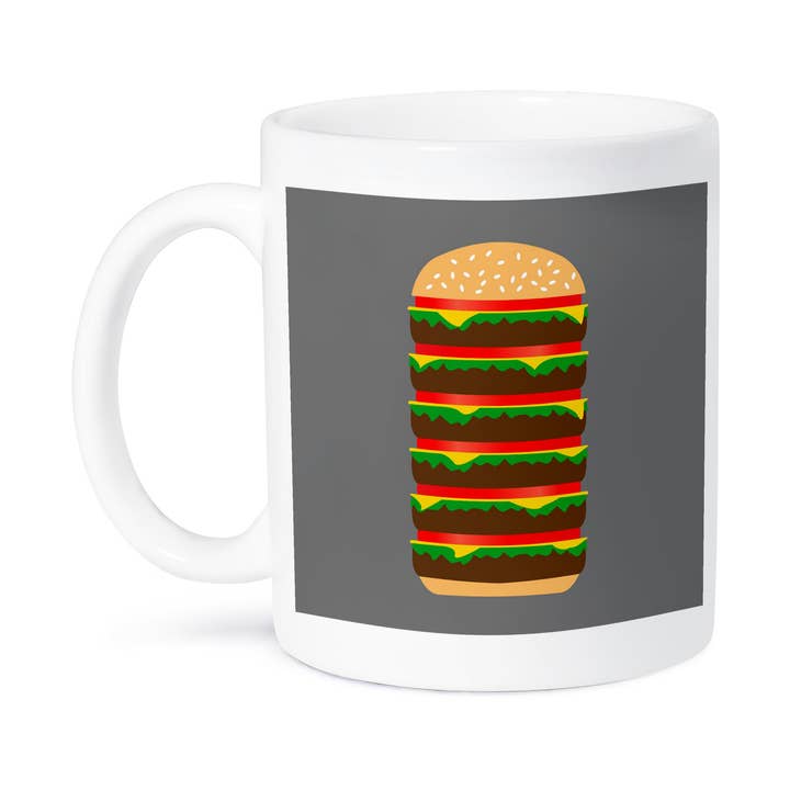 3dRose - Wholesale Coffee Mug - 3dRose, Supersized Cheeseburger, Mug8