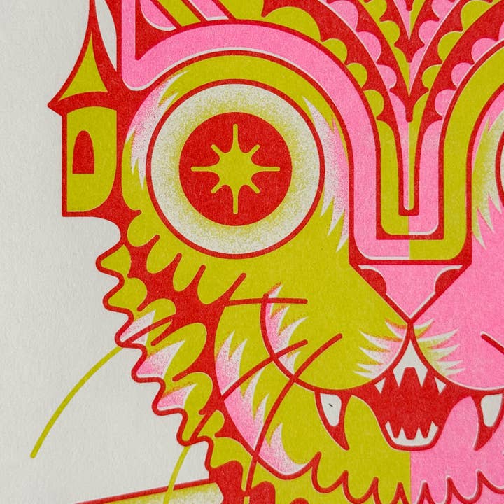 StarKeep Studio - Wholesale Art Print - Brute's Chateau Risograph Print | 8.5x11 Riso Print4