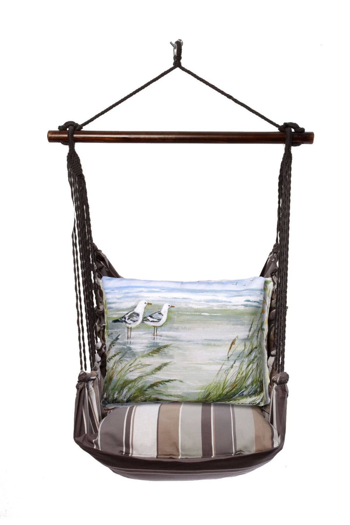 Magnolia Casual - Wholesale Swing Set - Hammock Swing 4-Piece Set indoor / outdoor - Slate Gray14