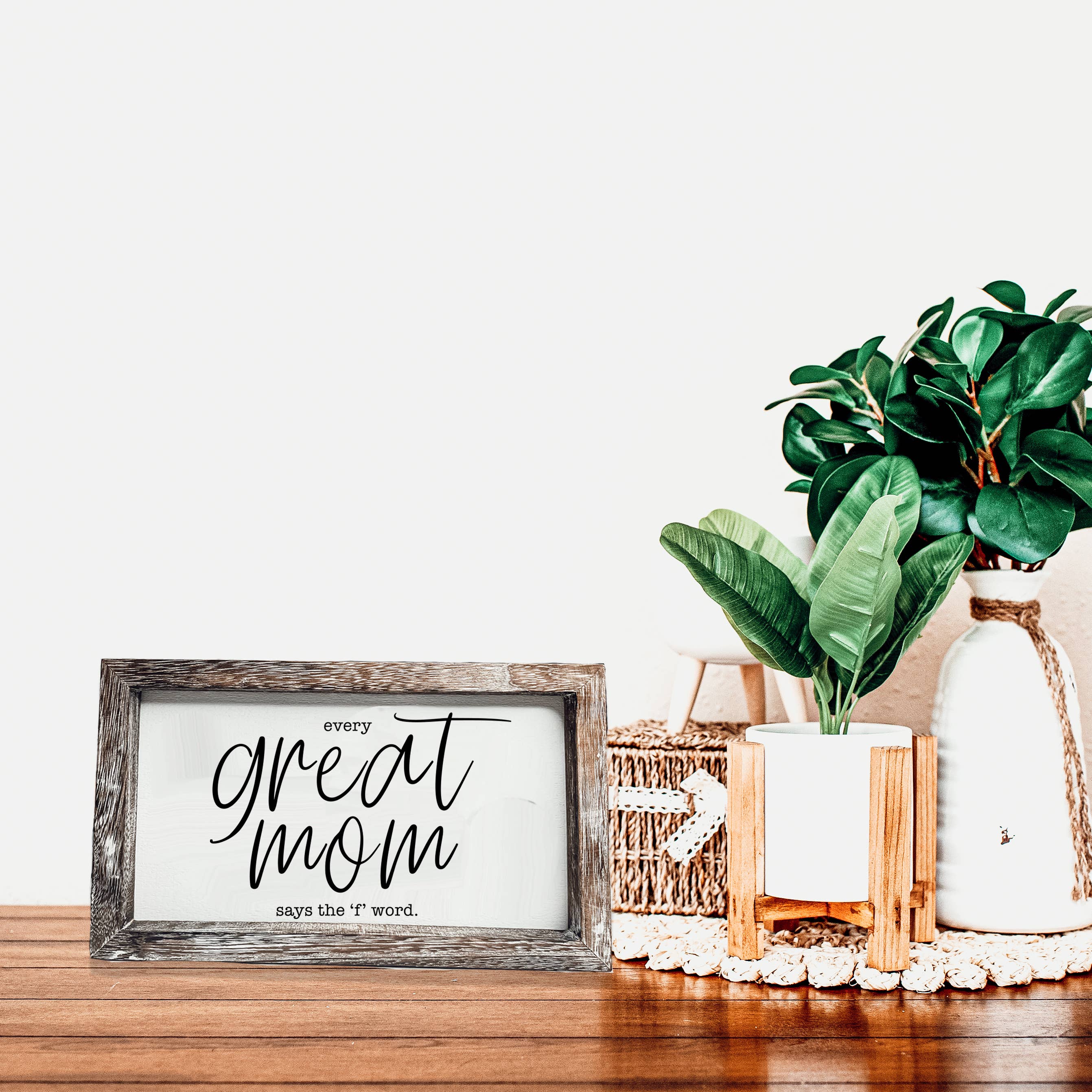 Gia Roma - Wholesale Sign - Wooden Sign For Home, Funny Home Decoration Wall + Shelf Art27