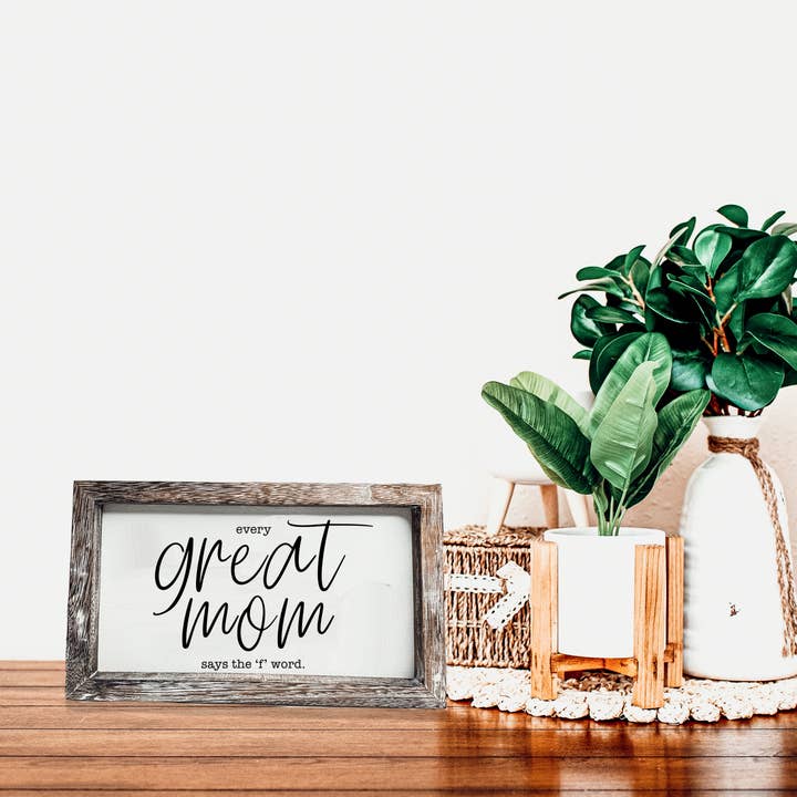 Gia Roma - Wholesale Sign - Wooden Sign For Home, Funny Home Decoration Wall + Shelf Art27