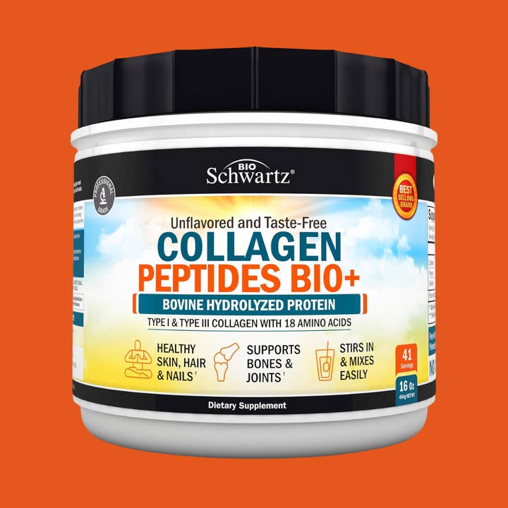Unflavored  Collagen Peptides Powder: Bones, Skin & Joints for wholesale by BioSchwartz