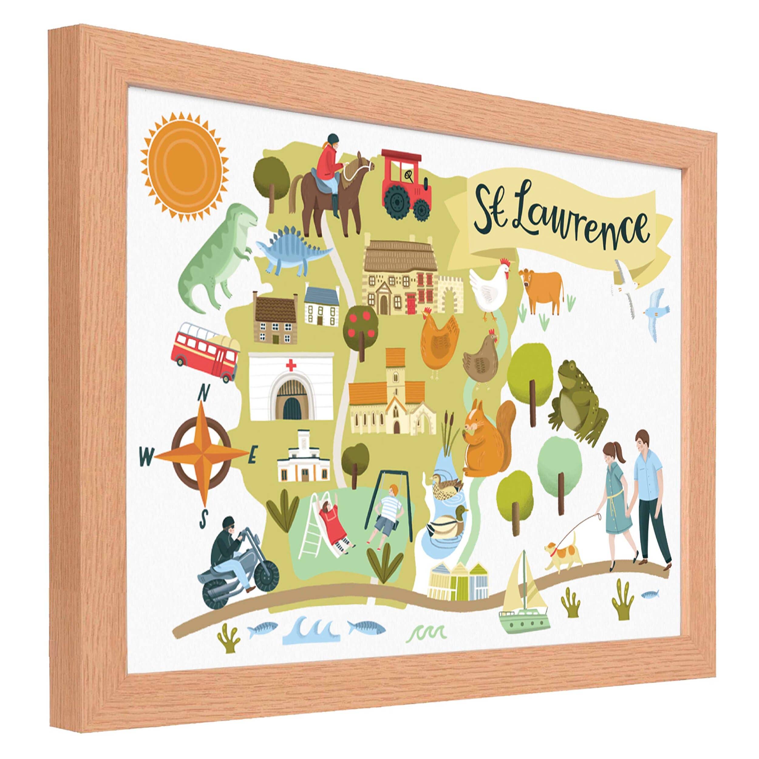 Lauren Radley – wholesale Map – St Lawrence Parish Map2