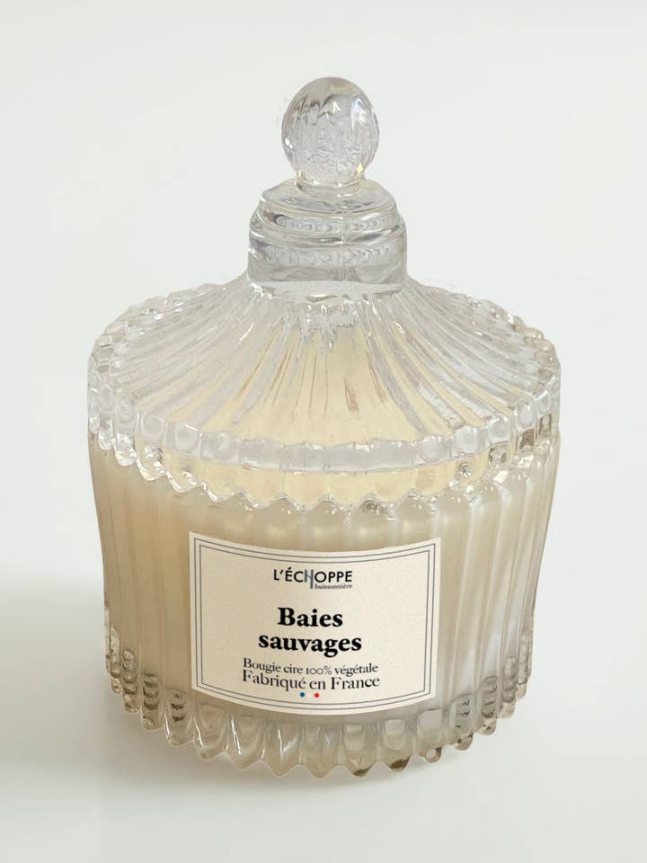 Wild Berries - Scented Candle 70g for wholesale by L'Échoppe Buissonnière