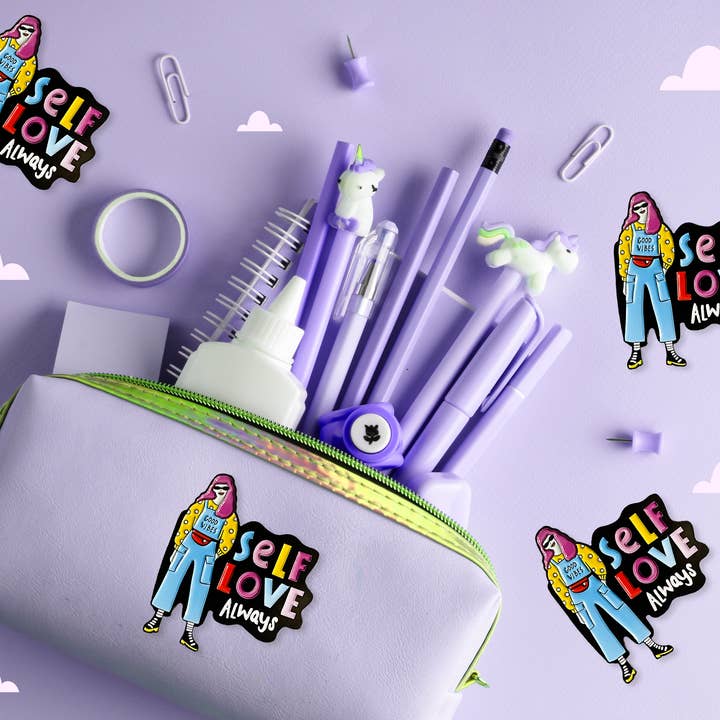 Neha Lee Designs - Wholesale Lapel Pin/Button - Self love always enamel pin5