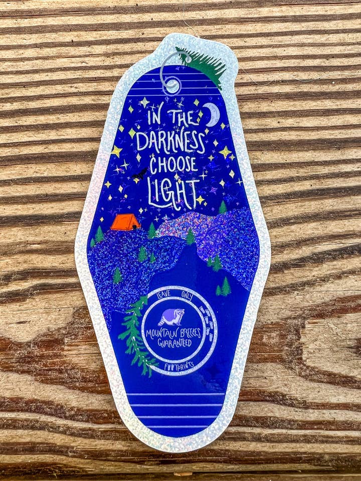 Utomhus Camping Motell Nyckelbricka Citat Klistermärke för wholesale av Designs by Tris