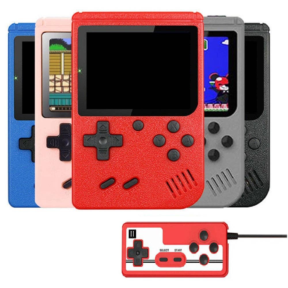 Infinite Basics - Wholesale Electronic Toy - Kids & Baby - 400-In-1 Handheld Game Console with 2 Player Controller & TV Connection1