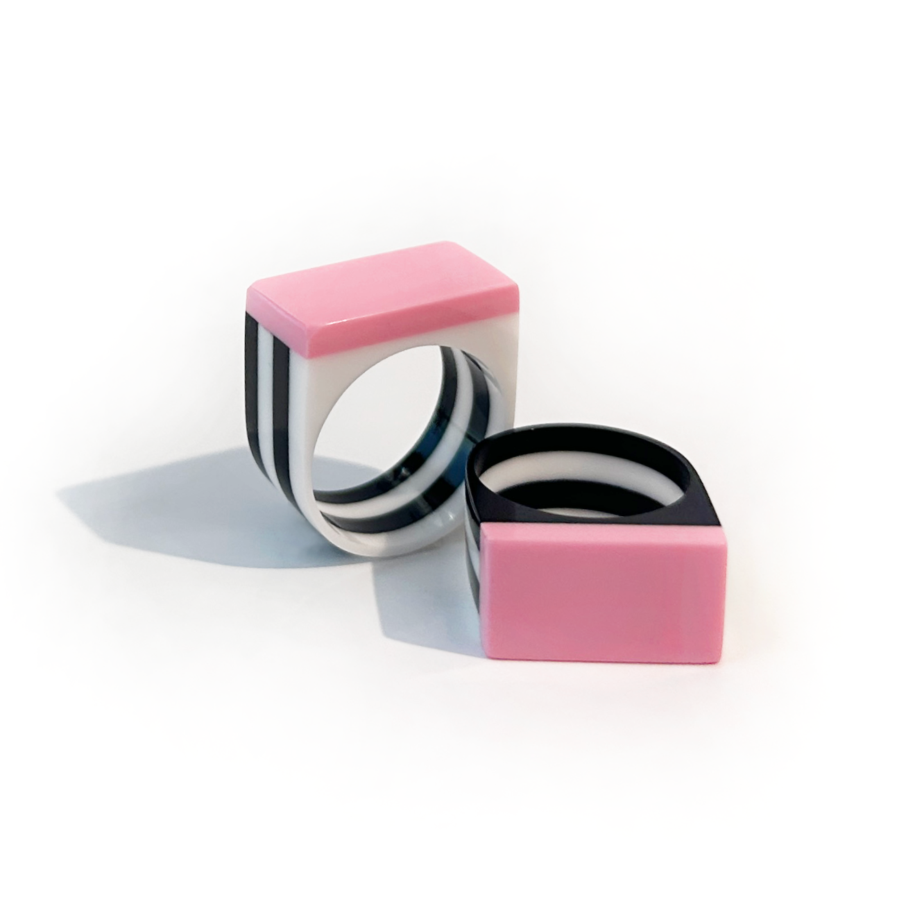 Combinist Goods - Wholesale Cocktail/Statement Ring - Block Ring2