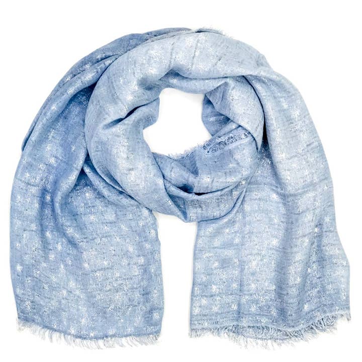 MILANO AMOUR - Wholesale Scarf - Women's - MICROCUORE LUREX MODAL SCARF