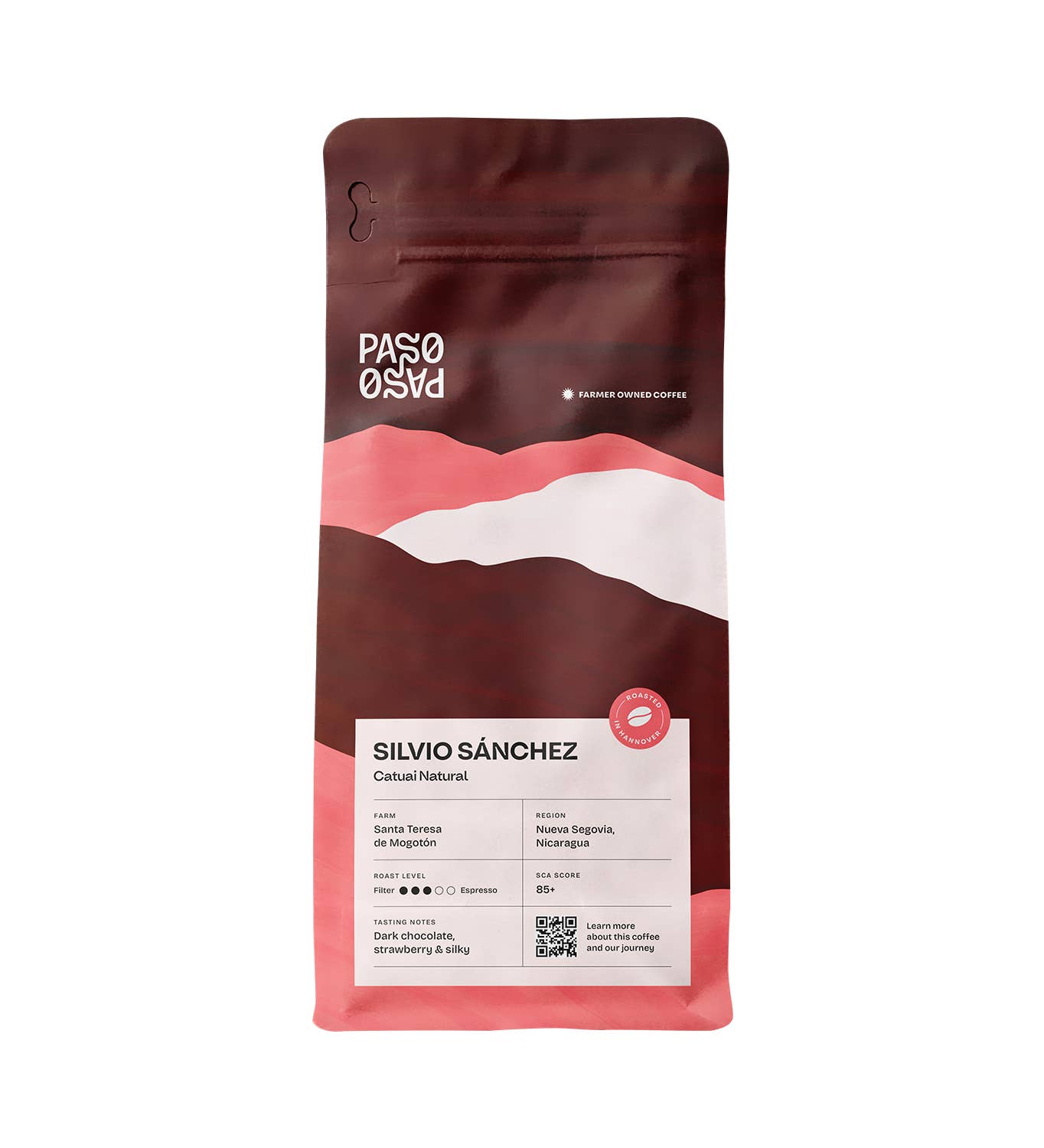 Paso Paso - Farmer Owned Coffee - Wholesale Coffee Beans - Nicaragua - Silvio Sánchez - Catuai Natural