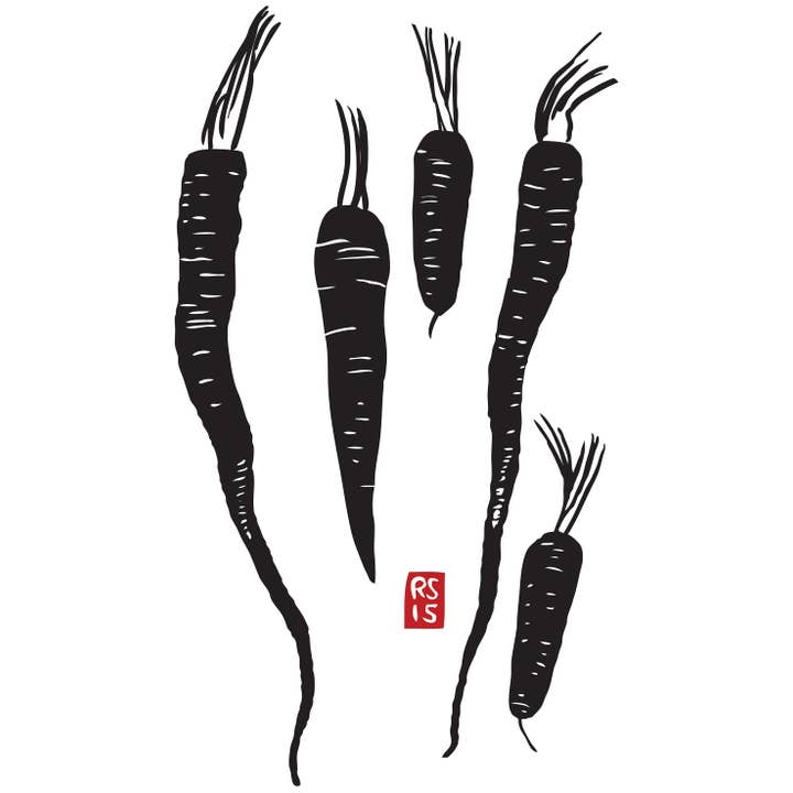 RFM-531 Aziatische worteltjes kunstdruk voor wholesale door Rigel Paper