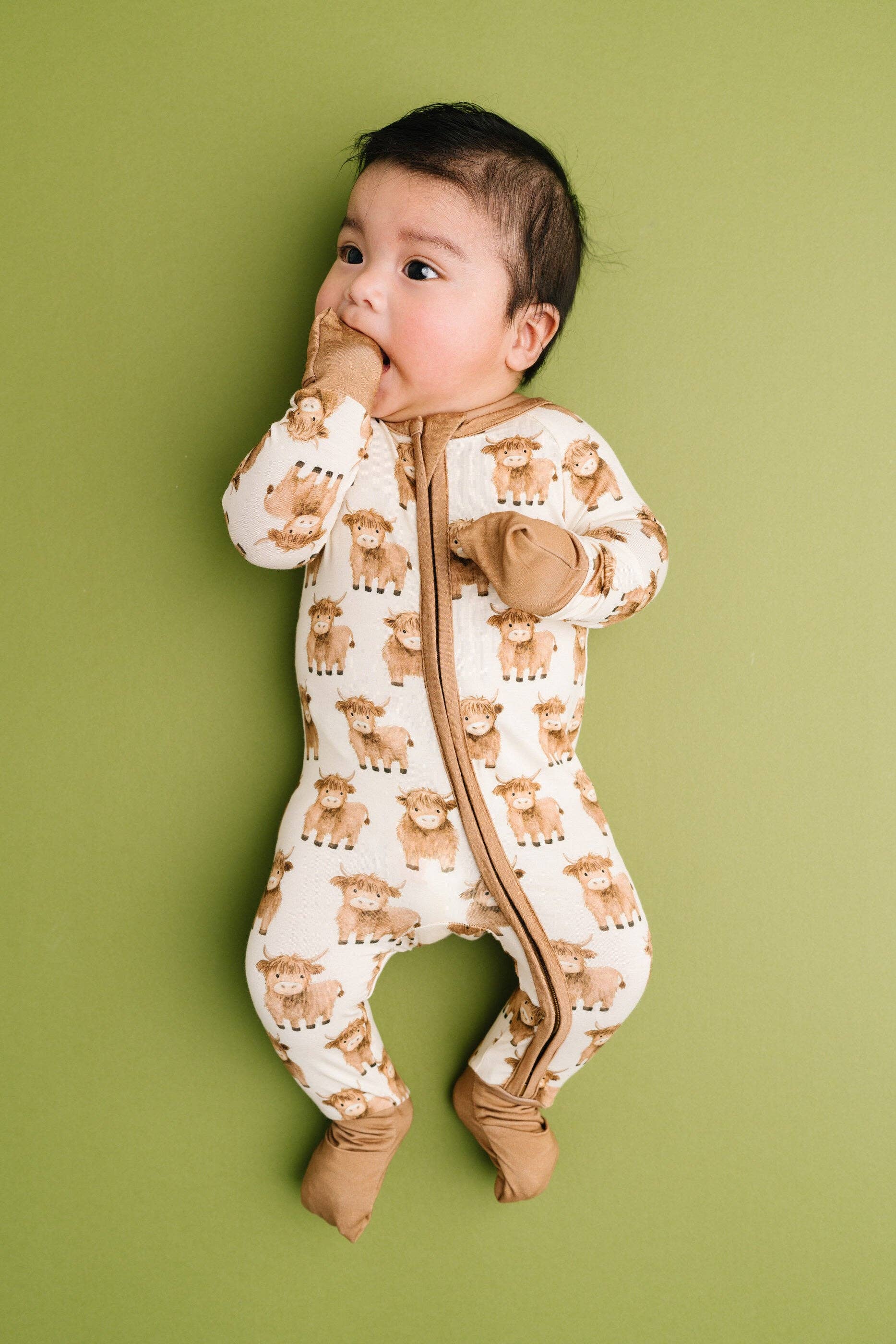 Little One Shop - Wholesale Sleepsuit - Baby - Mini Highland Bamboo Sleeper6