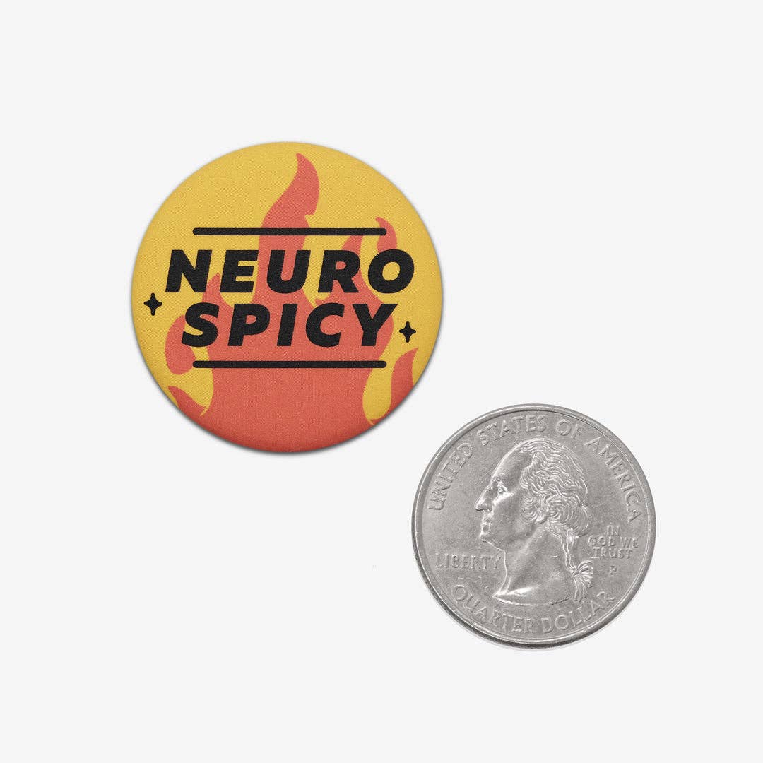 Happy Impulse - Wholesale Lapel Pin/Button - Neuro Spicy - Button5